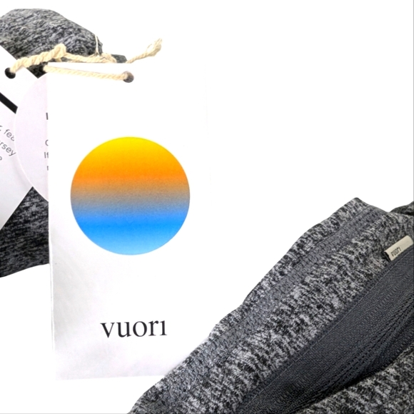 NEW..Vuori Pronto Heather Grey Men Drawstring Summer Activewear Shorts. Size XXL - Picture 7 of 11
